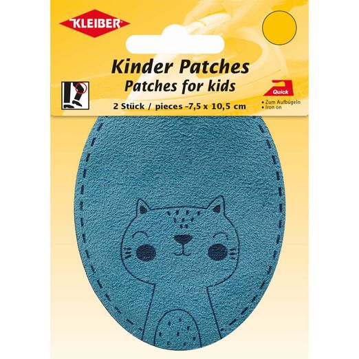 Bügel-Patch Katze - 2 Stück