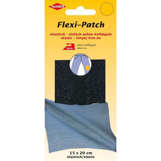 Flexi-Patch zum außen Aufbügeln - jeans dunkelblau