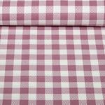 Baumwoll-Flanell - Karo Mauve