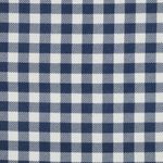 Puuvilla flanelli - ruutu denim sininen