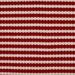 Jersey tricoté - Rayures Rouge Ecru