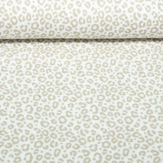 Gaze de coton - Double gaze Leo Ecru