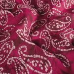 Voile di cotone - rosa astratto batik