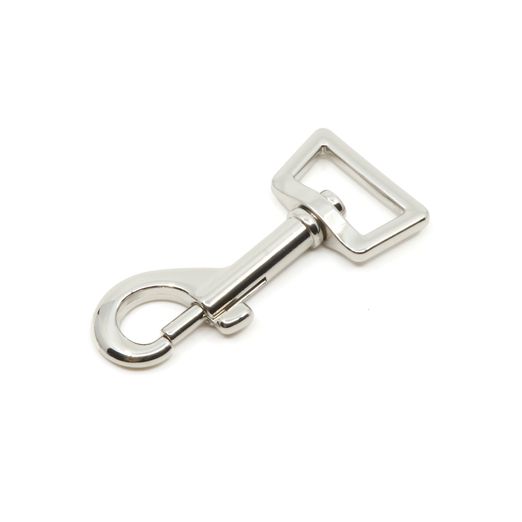 Metall Leinen Karabiner 25mm - silber