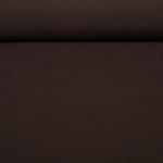 Tissu mode Bi-Stretch - Uni Marron foncé