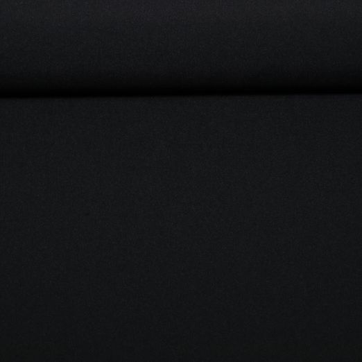 Tissu mode bi-stretch - Uni Noir