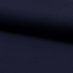 Tissu mode bi-stretch - Uni Bleu marine