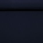 Tissu mode bi-stretch - Uni Bleu marine