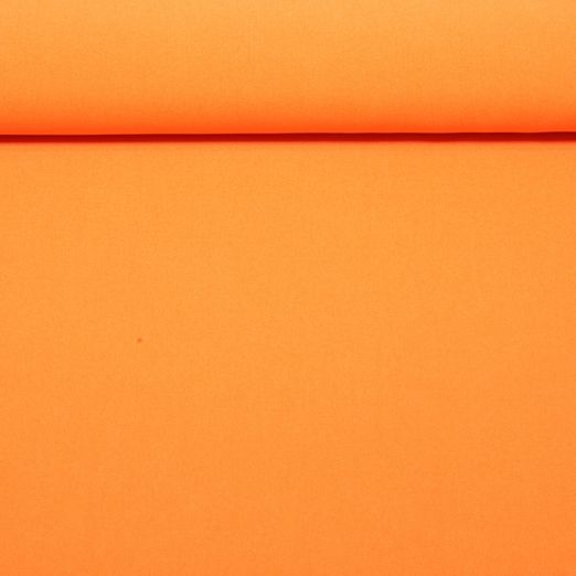 Tissu mode Bi-Stretch - Uni Orange