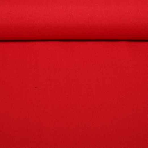 Tissu mode Bi-Stretch - Rouge uni