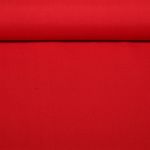 Tissu mode Bi-Stretch - Rouge uni