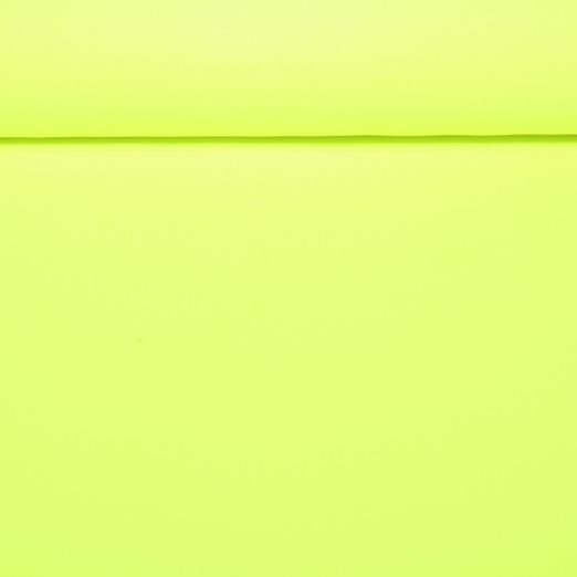 Tissu mode bi-stretch - Uni Fluo Jaune