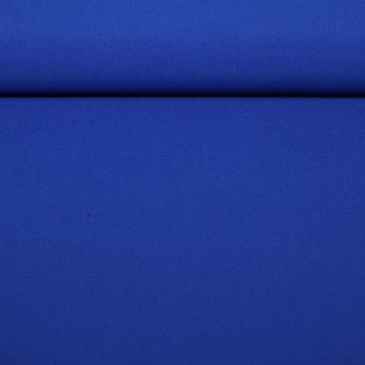 Tissu mode Bi-Stretch - Uni Bleu roi