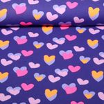 Jersey - Herzen Neon Kobalt