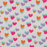 Jersey - Coeurs Fluo Blanc