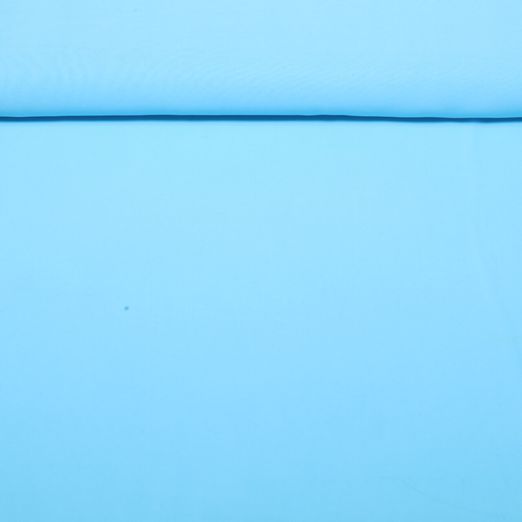 Mousseline de soie - bleu ciel uni