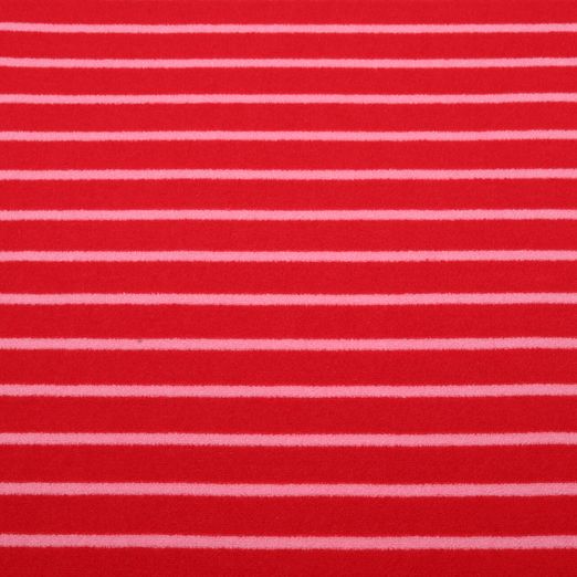 Jersey éponge - Hamburger Liebe Rayures Rose