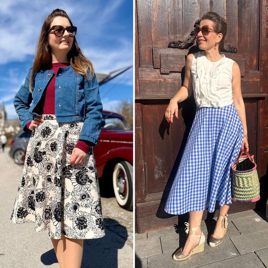 Rock - CAMILLE - Schnittmuster eBook