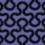 Viscosa - Stretch Abstracto Azul