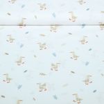 Popeline de coton bio - Blanc d'oie