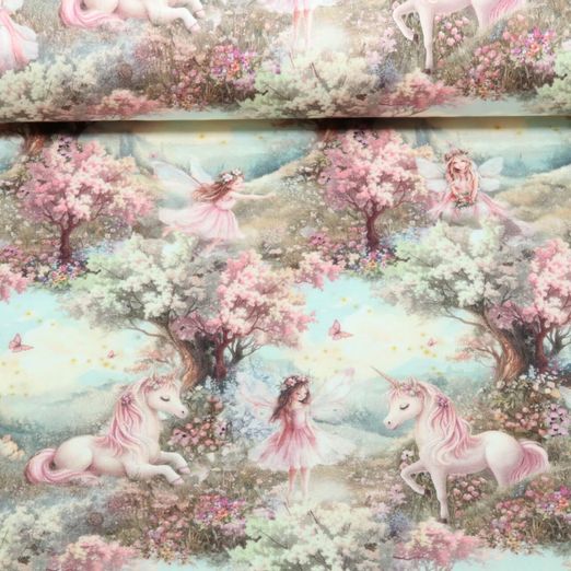 Sweat - Impression numérique Licornes Multicolore Angraut