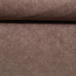 Polsterstoff Asti Plus - Perforiert Uni Karamellbraun