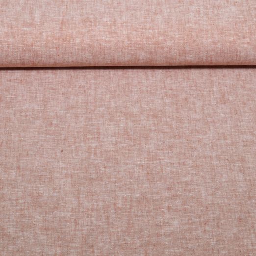 Lin - Coton Uni Rose