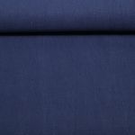 Ramie Baumwolle Bubble - Uni Marine