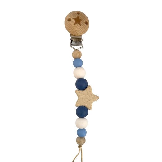 Little Jax Schnullerkette - Stern Little Jax Schnullerkette - Stern