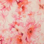Viskosestrickjersey - Digital Aquarellblüten Rosa