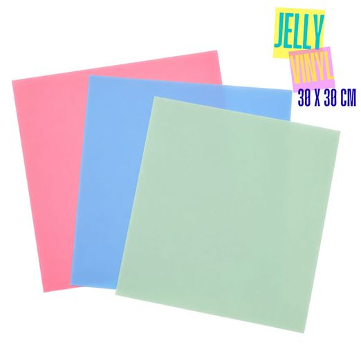 Jelly Vinyl Zuschnitt 30 x 30 cm