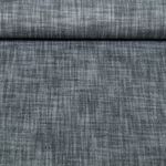 Tweed en coton - Noir Mélange