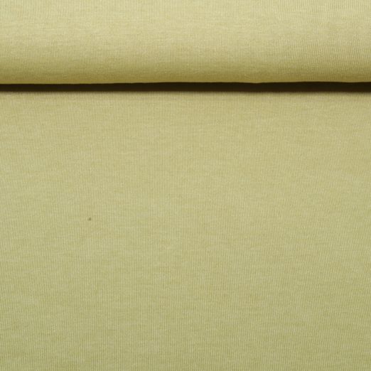 Jersey tricoté - Uni Mélange Vert tilleul