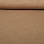 Jersey tricoté - Uni Mélange Marron