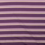 Romanit Jersey - Streifen Lila