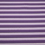 Romanit Jersey -  Streifen Lila