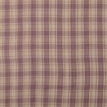 Muslin - Doubleface Check Stripe Beige Lilac