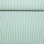 Coton tissé - Carreaux Vert