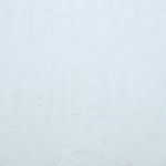 Tulle souple - Impression flocon Coeurs scintillants Blanc