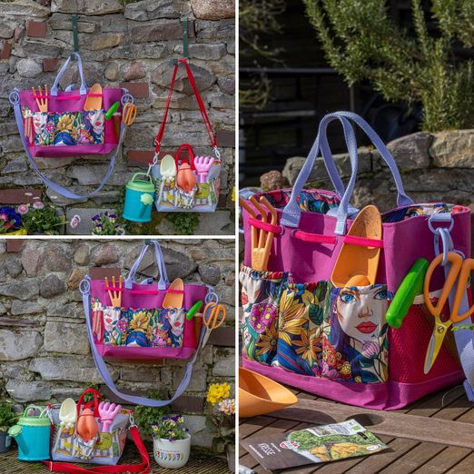 Freebie - Gartenwerkzeugtasche Jardin - Gratis Anleitung