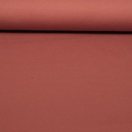 Sweat d'été Lea - French Terry rouge brique