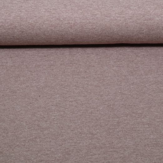 Sweat d'été Lea - French Terry Marron Mélange