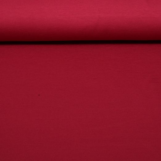 Sweat d'été Lea - French Terry Rouge foncé