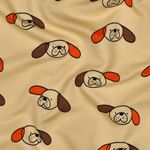 Bio Sommersweat - French Terry Hunde Gelb Bio Sommersweat - French Terry Hunde Gelb