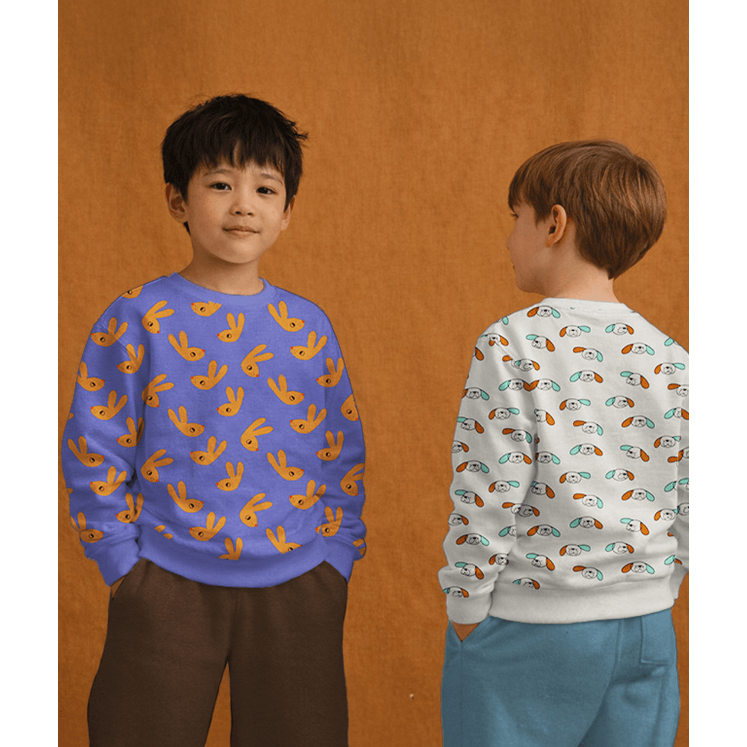 Bio Jersey - Hasen Jennifer Bouron Lilablau-1 Bio Jersey - Hasen Jennifer Bouron Lilablau-1
