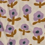 Punto elástico orgánico - flores naturaleza lavanda