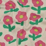 Punto elástico orgánico - flores naturaleza rosa Punto elástico orgánico - flores naturaleza rosa