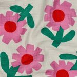 Muselina ecológica - flores naturaleza rosa