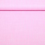 Baumwoll-Webware - Karo Rosa Baumwoll-Webware - Karo Rosa