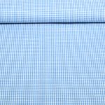 Baumwoll-Webware - Karo Blau Baumwoll-Webware - Karo Blau
